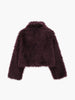 Lavia | Dein eleganter Kurz-Mantel im Faux-Fur-Look