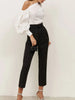 Clara | Asymmetrische schulterfreie Bluse