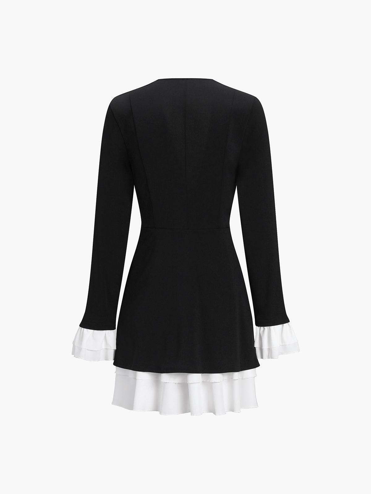 Clara | Elegantes Blazer-Kleid mit V-Ausschnitt und Knopfverschluss