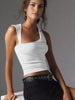 Clara | Asymmetrisches Neck Cut Out Tank Top