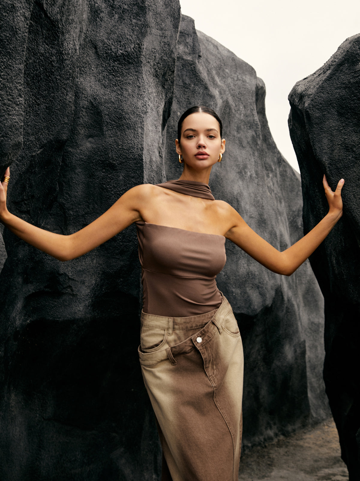 Clara | Trendiges Halter Tube Top