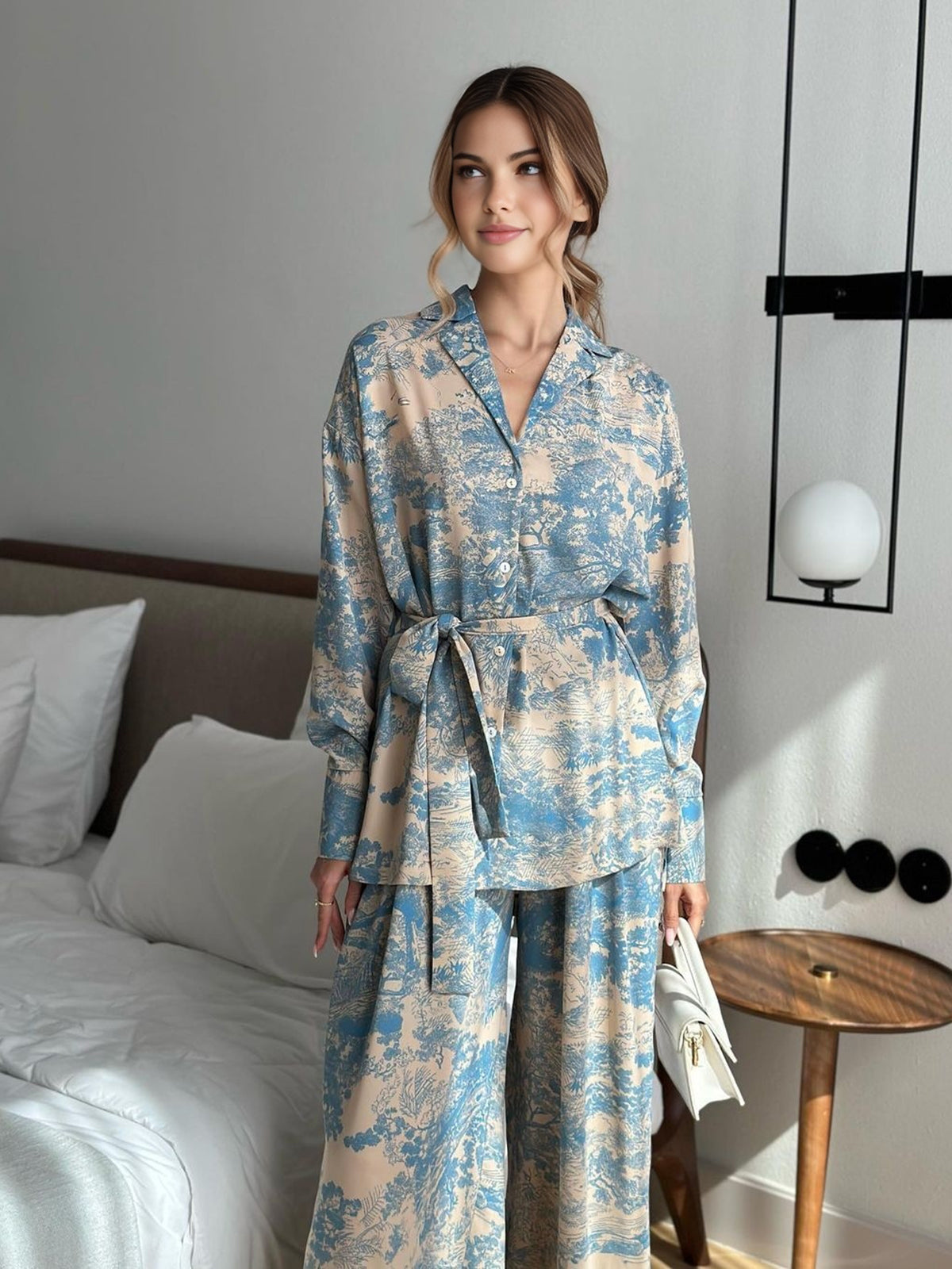 Sophie | Elegantes Hosen-Set mit Druckdesign