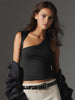 Clara | Asymmetrisches Neck Cut Out Tank Top