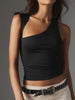 Clara | Asymmetrisches Neck Cut Out Tank Top