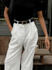 Diana | Elegante Hose mit weitem Bein ohne Gürtel