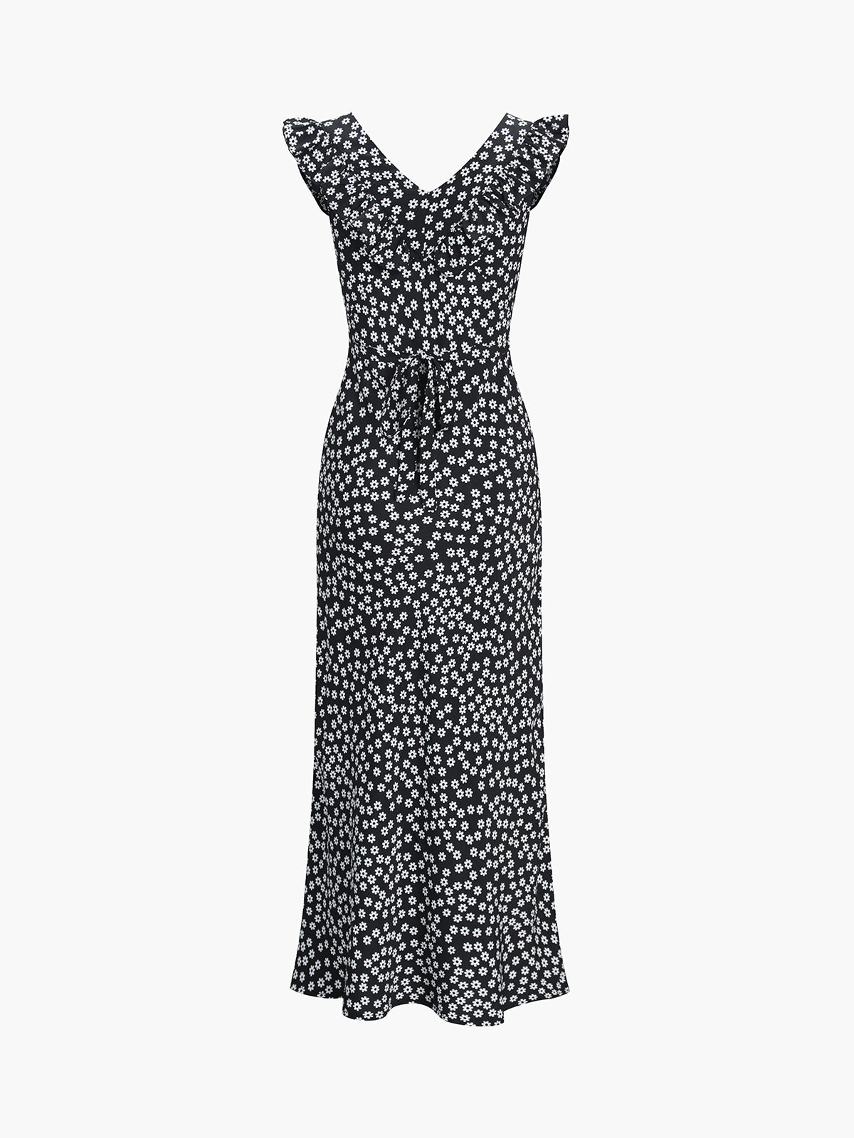 Daisy | Langes Kleid mit floralen Druck