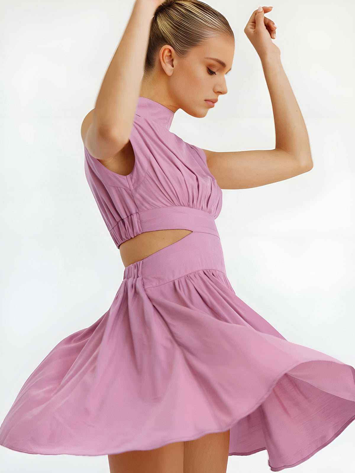 Laura | Elegantes Cutout-Kleid ohne Ärmel