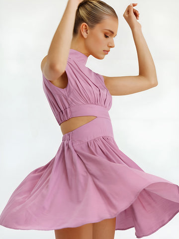 Laura | Elegantes Cutout-Kleid ohne Ärmel