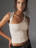 Clara | Asymmetrisches Neck Cut Out Tank Top