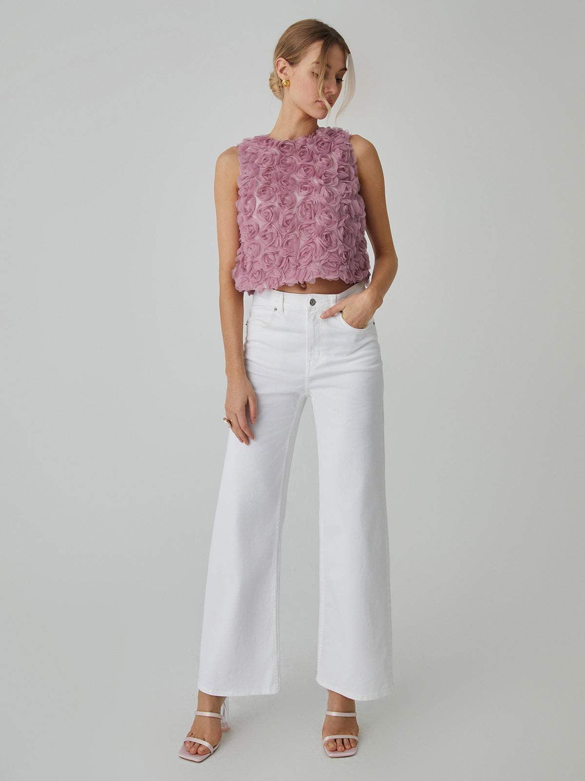 Sophie | Romantische Bluse mit Blumenmuster