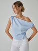 Clara | Asymmetrische Bluse mit Knotendetail