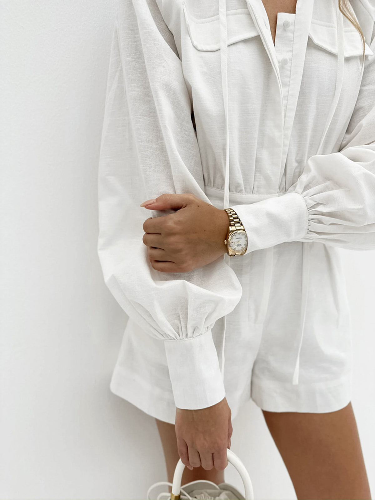 Max | Bequemer Baumwoll-Jumpsuit mit Taschen