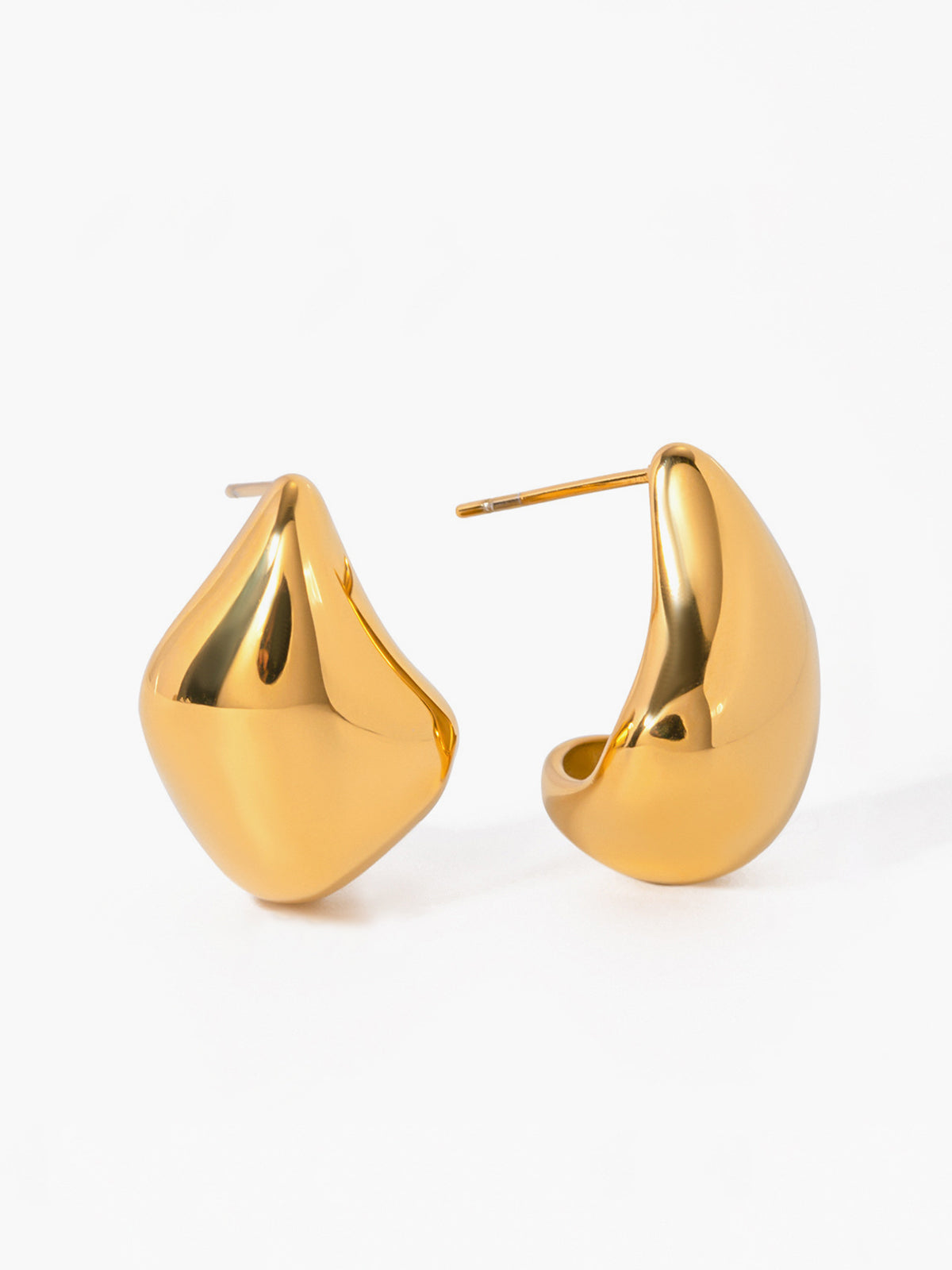 Lena | Unregelmäßig geformte Ohrringe