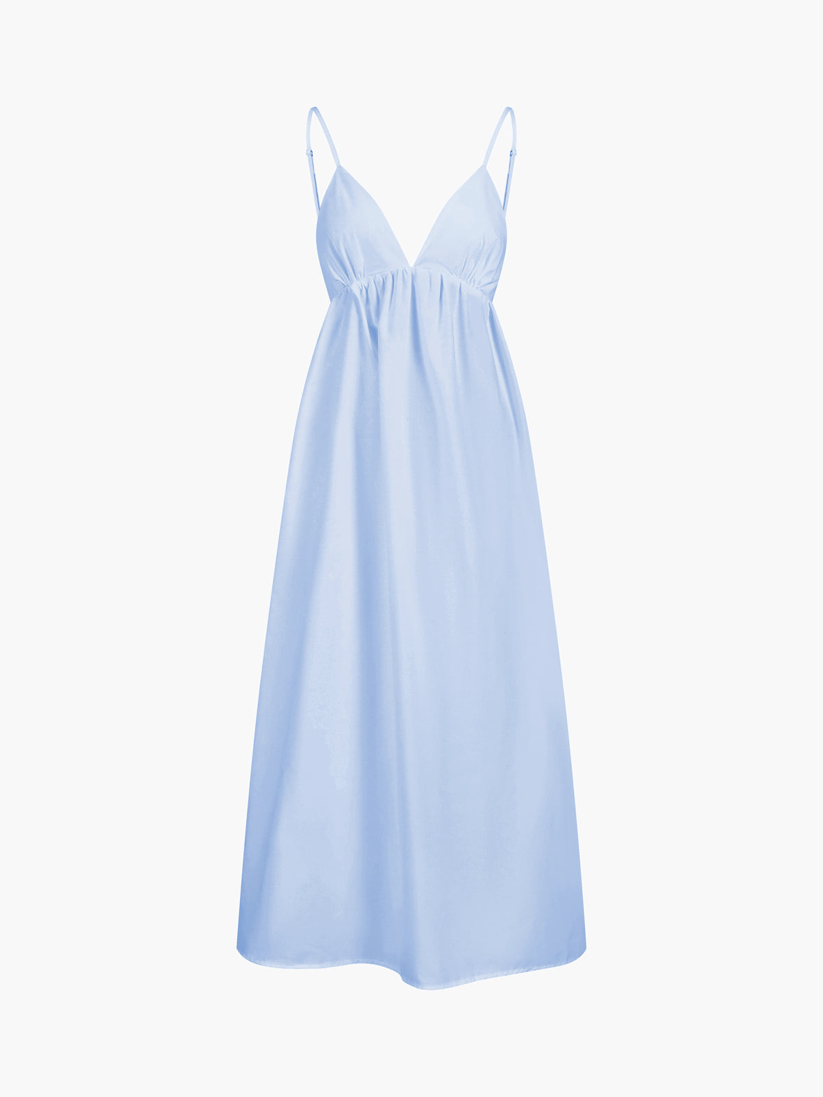 Coastal Cowgirl | Elegantes Maxi-Kleid mit offenem Rücken