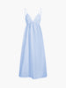 Coastal Cowgirl | Elegantes Maxi-Kleid mit offenem Rücken