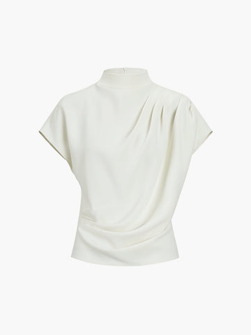 Lena | Minimalismus Kurzarmtop