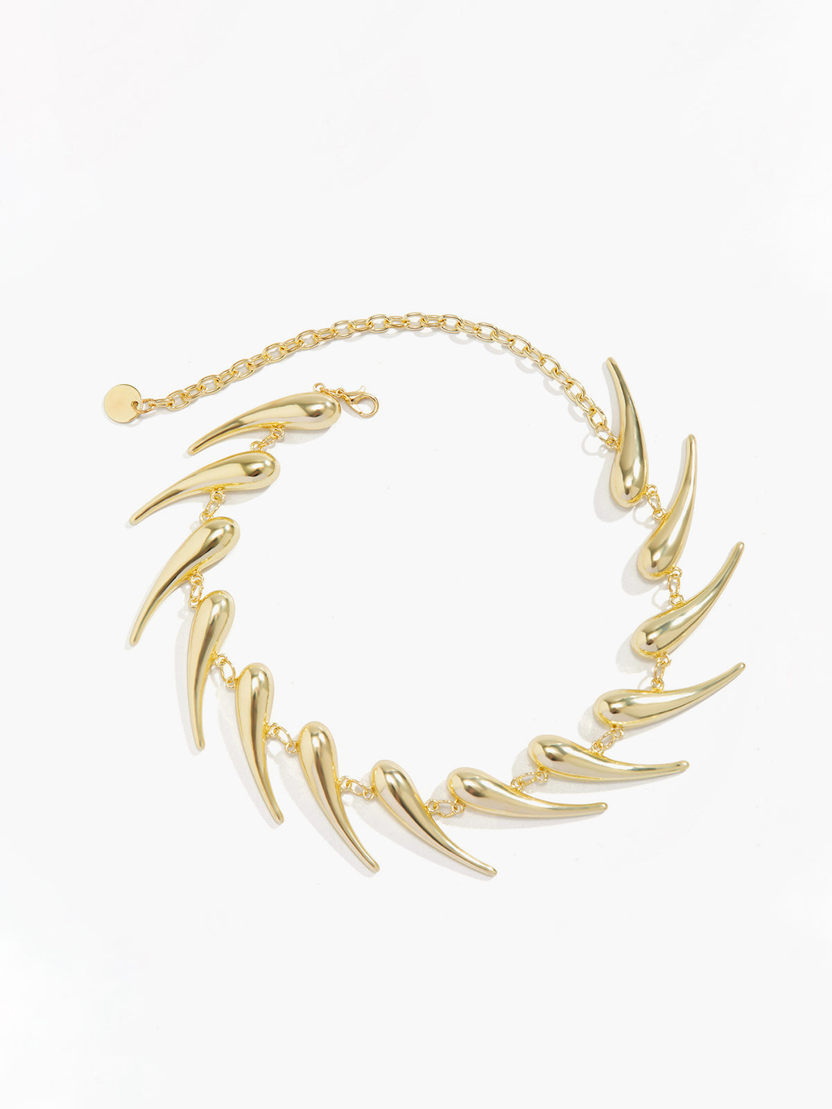 Lisa | Geometrische Tropfen Halskette