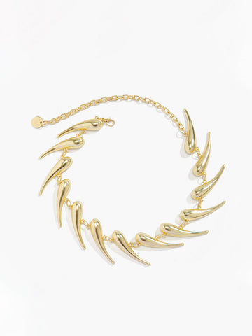 Lisa | Geometrische Tropfen Halskette