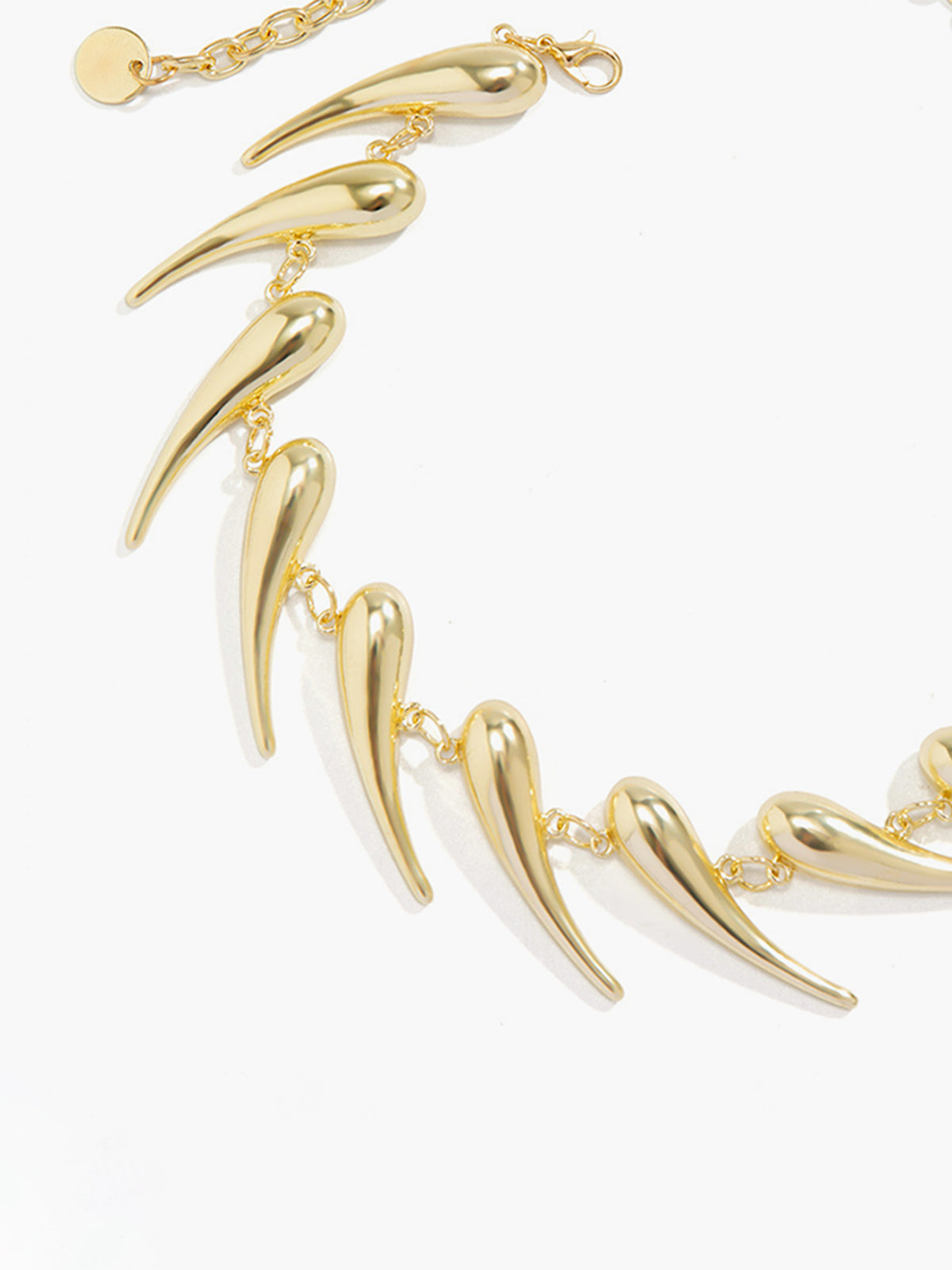 Lisa | Geometrische Tropfen Halskette