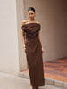 Clara | Asymmetrisches Baumwoll- und Leinenkleid