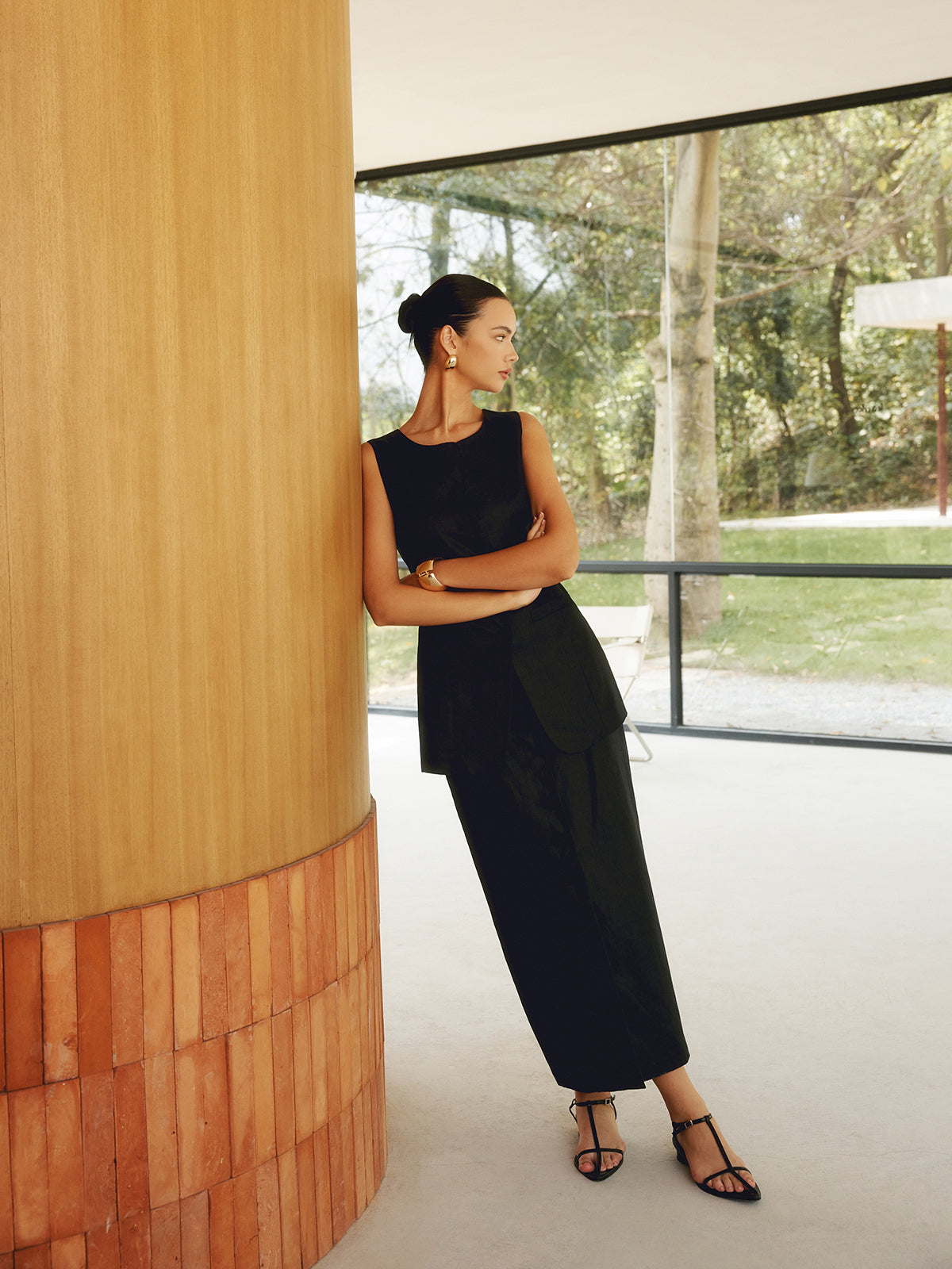 Max | Elegantes Leinen-Mix Weste