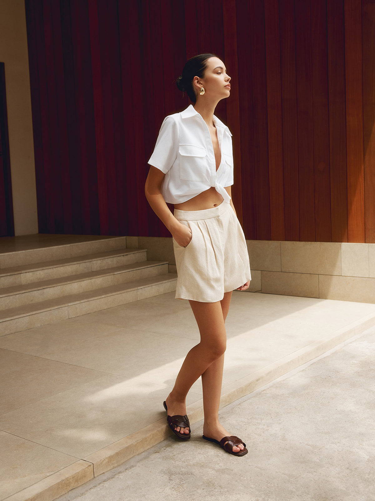 Lukas | Elegantes Baumwoll-Leinen Hemd