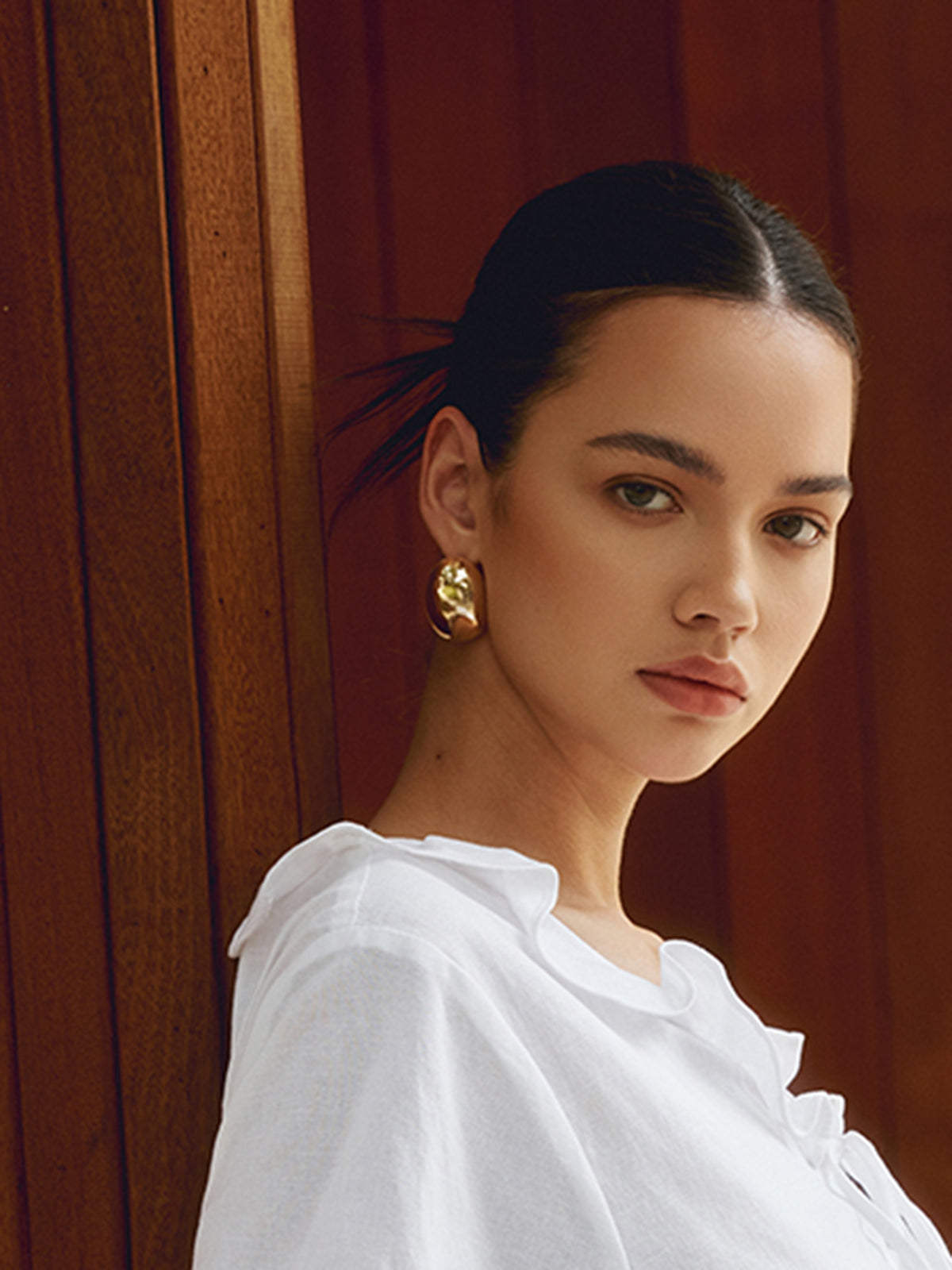 Laura | Einzigartige Chunky Tropfen-Statement-Ohrringe