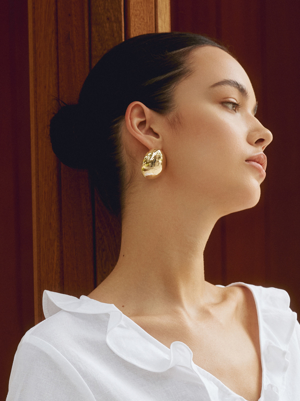 Laura | Einzigartige Chunky Tropfen-Statement-Ohrringe