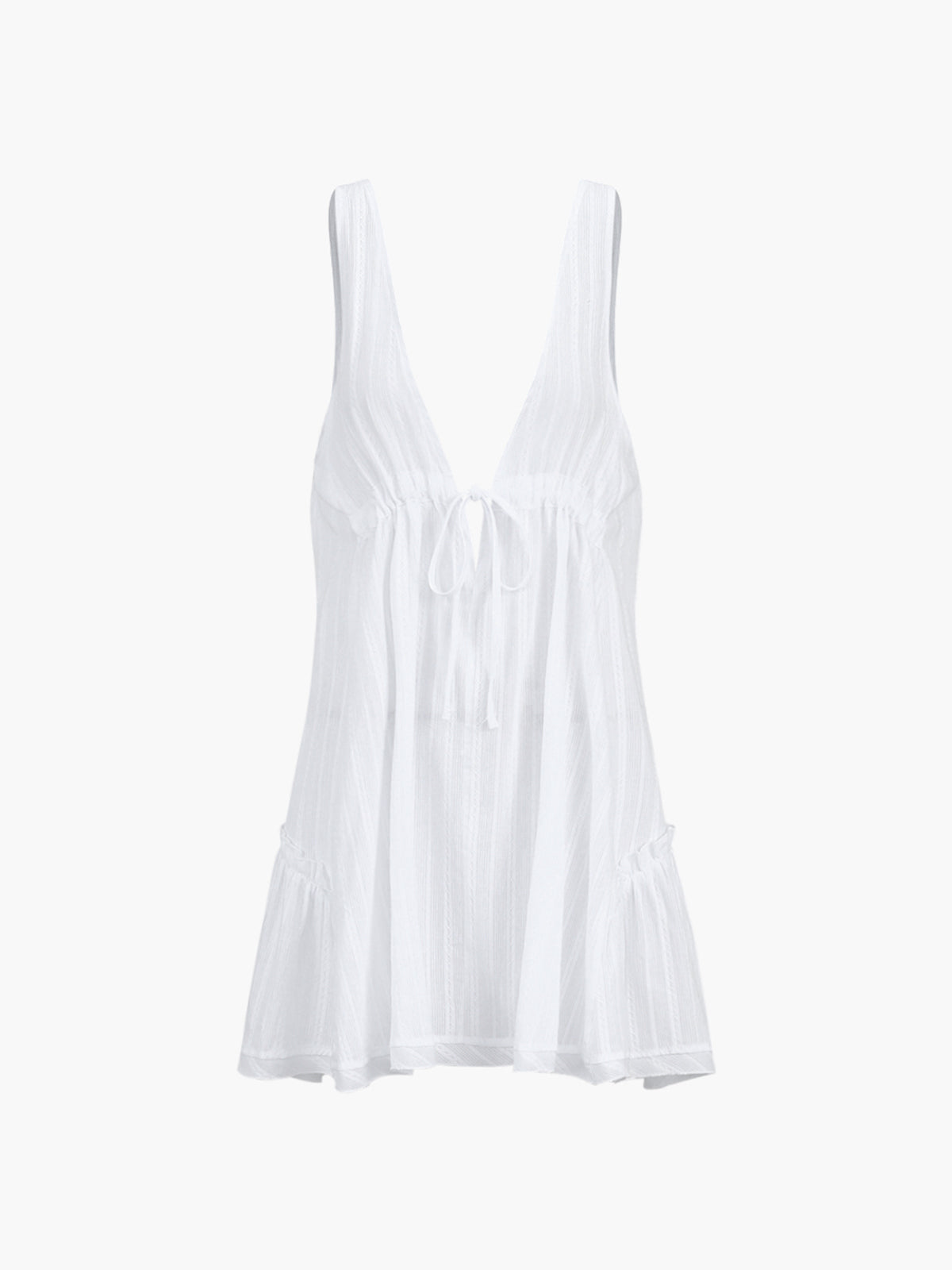 Leonie | Charmantes ärmelloses Rückenausschnitt-Kleid