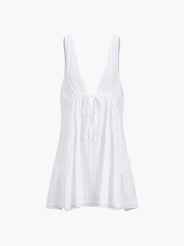 Leonie | Charmantes ärmelloses Rückenausschnitt-Kleid