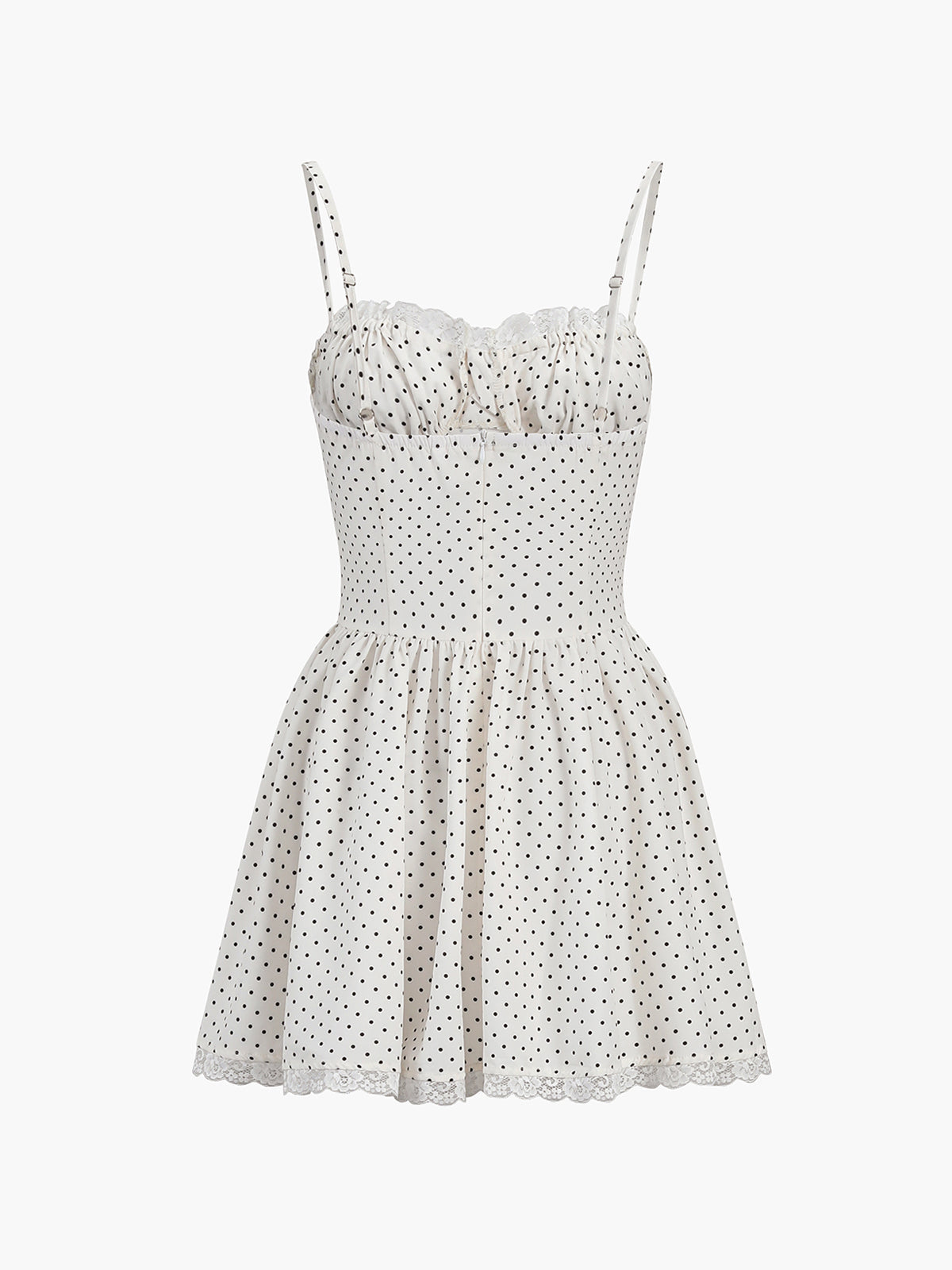 Clara | Verspieltes Polka Dot Knotted Kleid