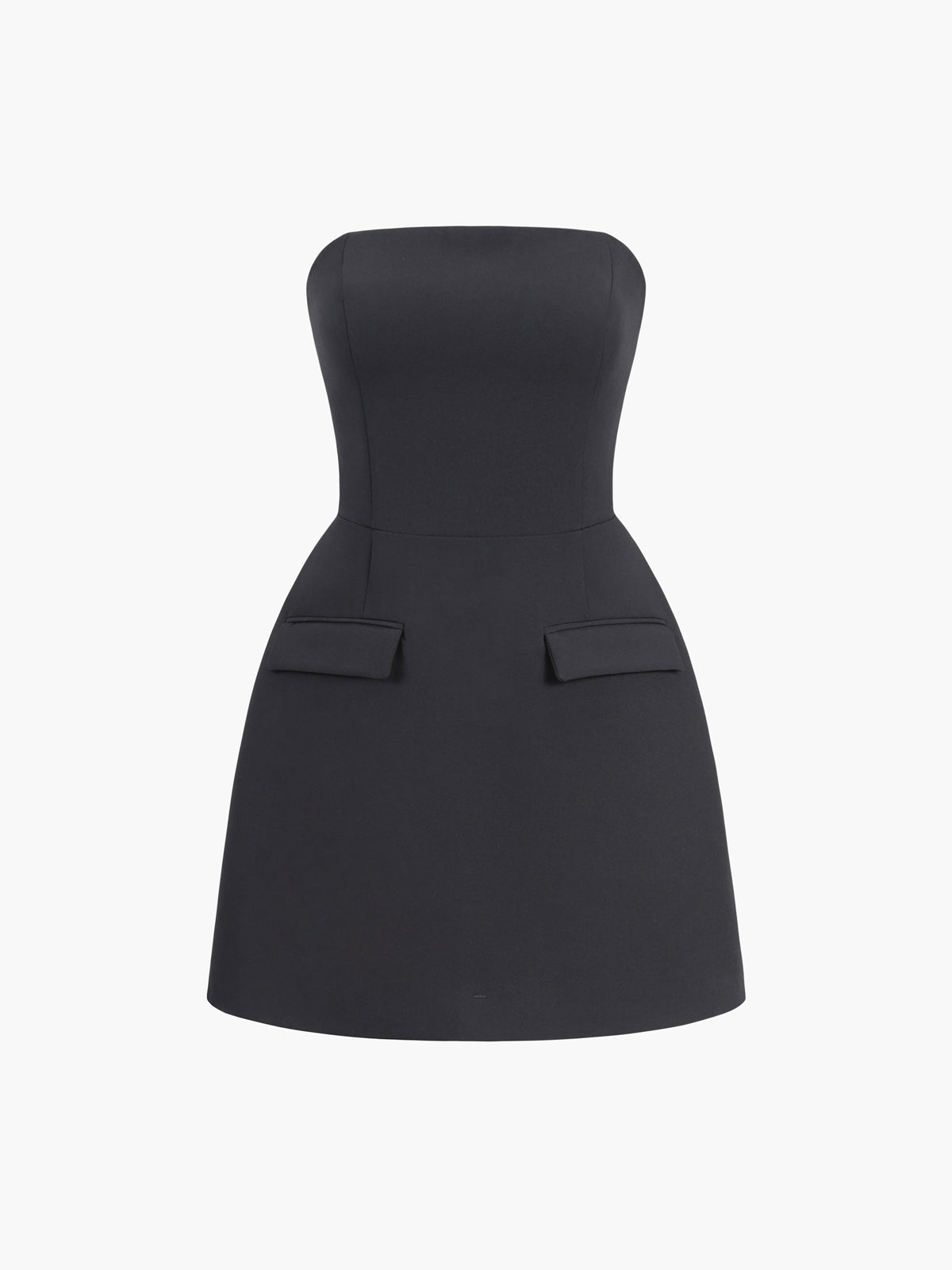 Clara | Elegantes Minikleid aus festem Stoff