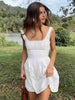 Carina | Romantisches Sommerkleid mit quadratischem Ausschnitt