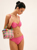 Clara | Bunte Strohtasche