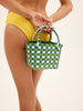 Miriam | Karierte Print Bucket Bag