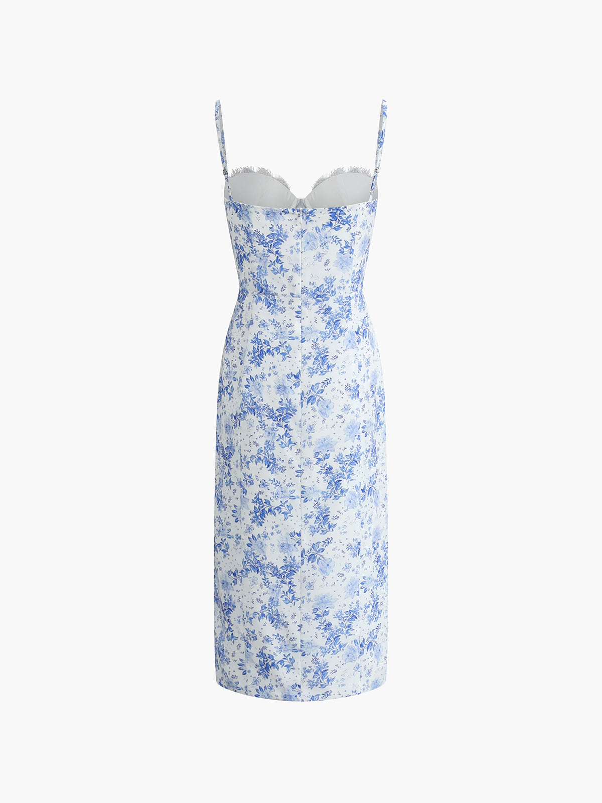 Lisa | Florales Cami Midi Kleid