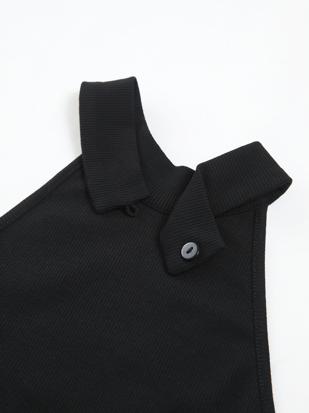 Clara | Zweifarbiges Halter-Puff-Kleid