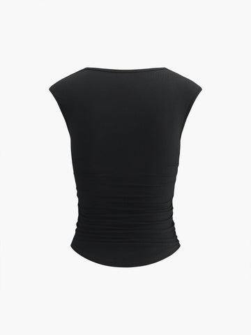 Clara | Schlichter Basic Ärmelloser Top
