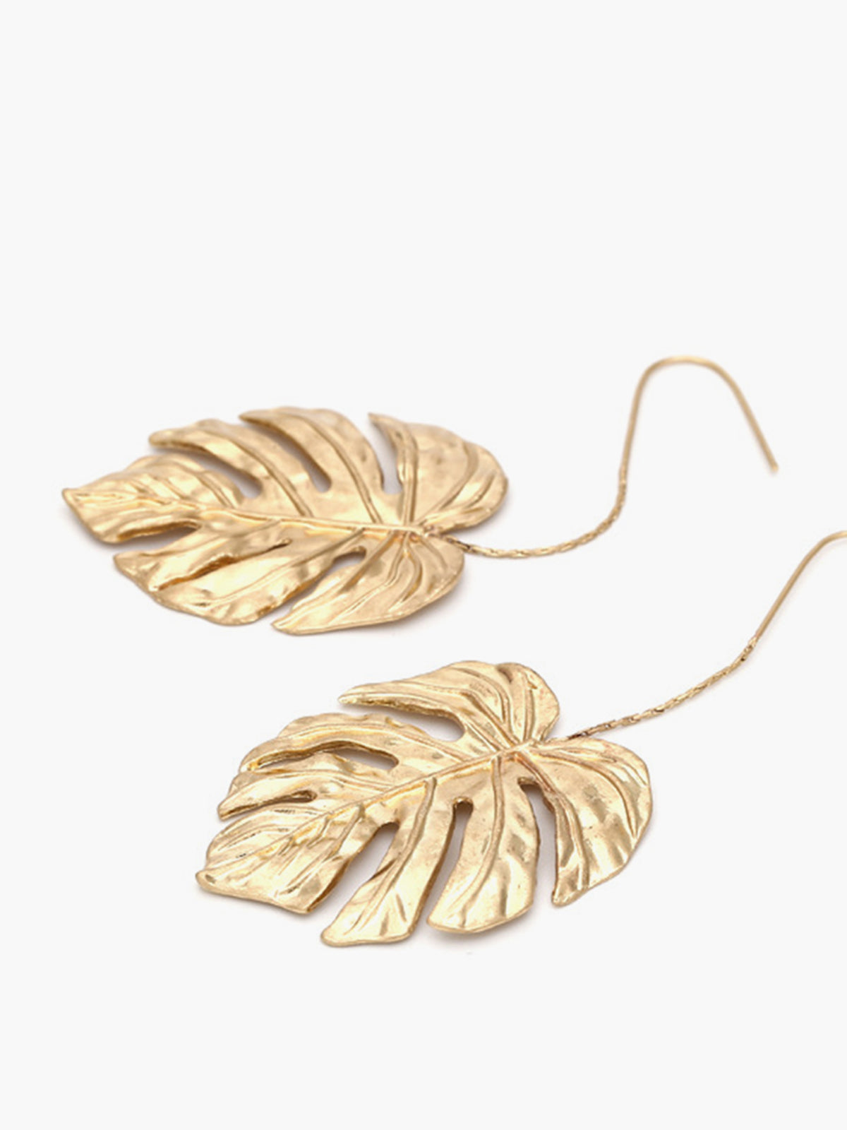 Livia | Glänzende Blätter-Ohrringe