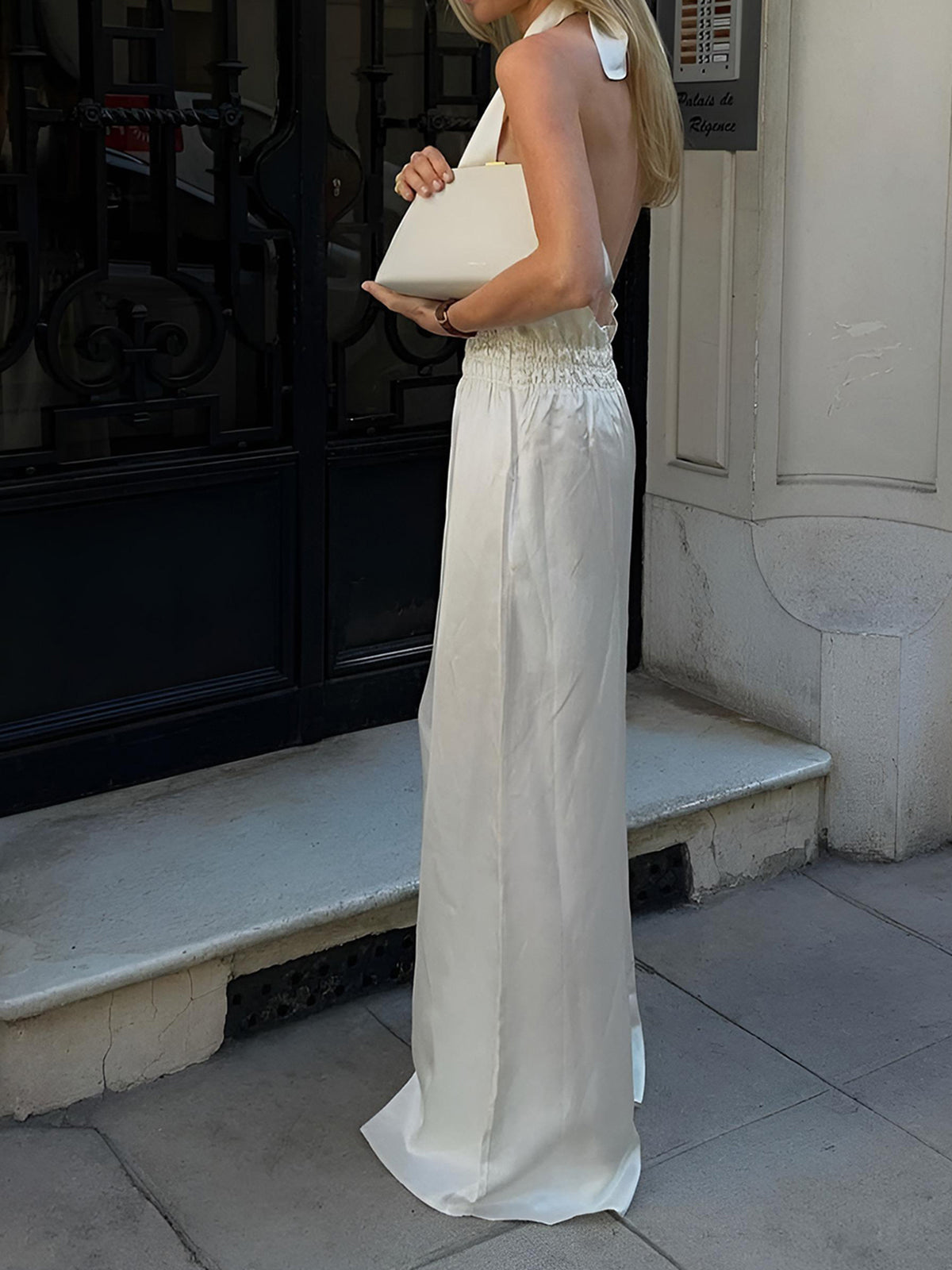 Clara | Eleganter Halter Jumpsuit