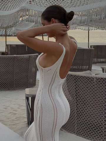 Mia | Elegantes Maxikleid mit raffiniertem Design