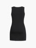 Clara | Ärmelloses Kurzkleid mit Taschen und Knöpfen