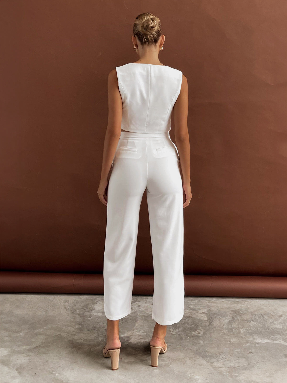 Anja | Elegantes Hosen-Set mit asymmetrischem Schnitt