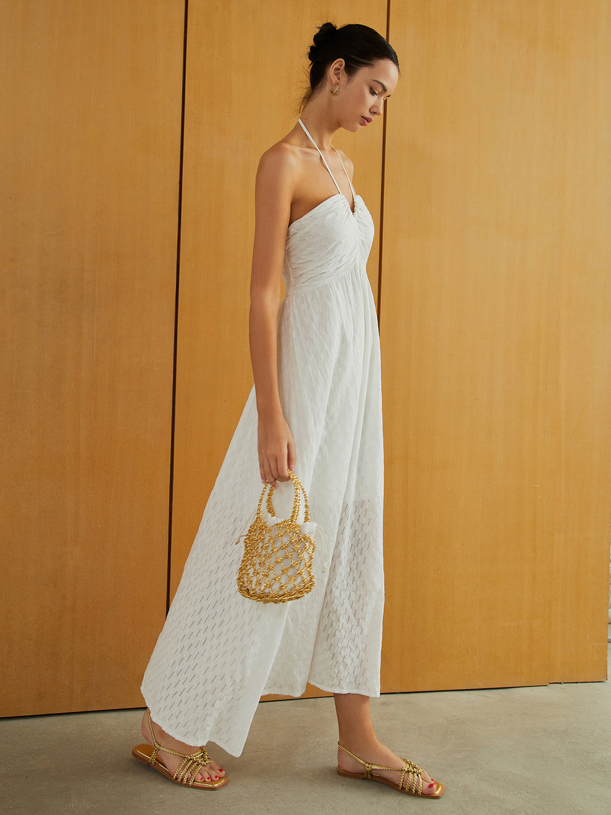 Sophie | Bezauberndes Maxikleid mit Knotenverzierung