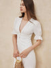 Anna | Charmantes kurzes Kleid mit Rüschendetails