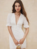 Anna | Charmantes kurzes Kleid mit Rüschendetails