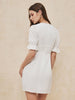 Anna | Charmantes kurzes Kleid mit Rüschendetails