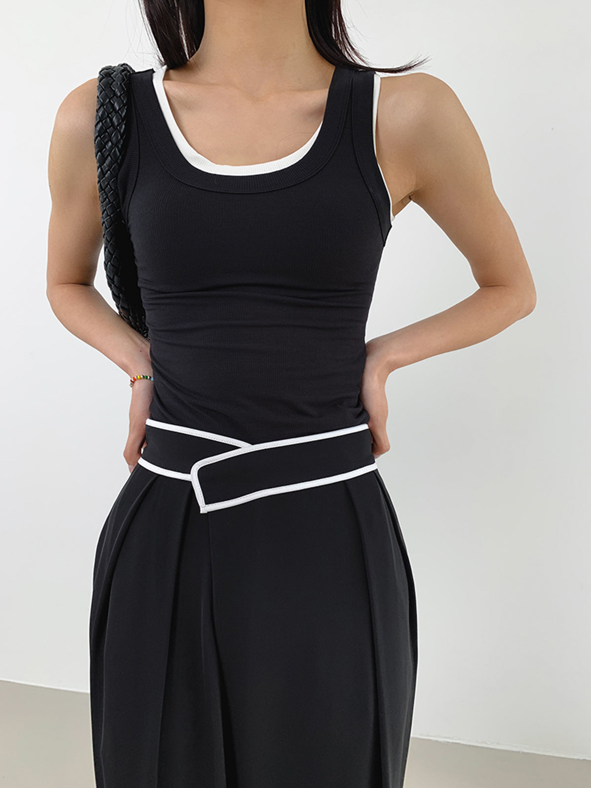 Tobias | Lässige Casual Pants mit kontrastierenden Abschlüssen