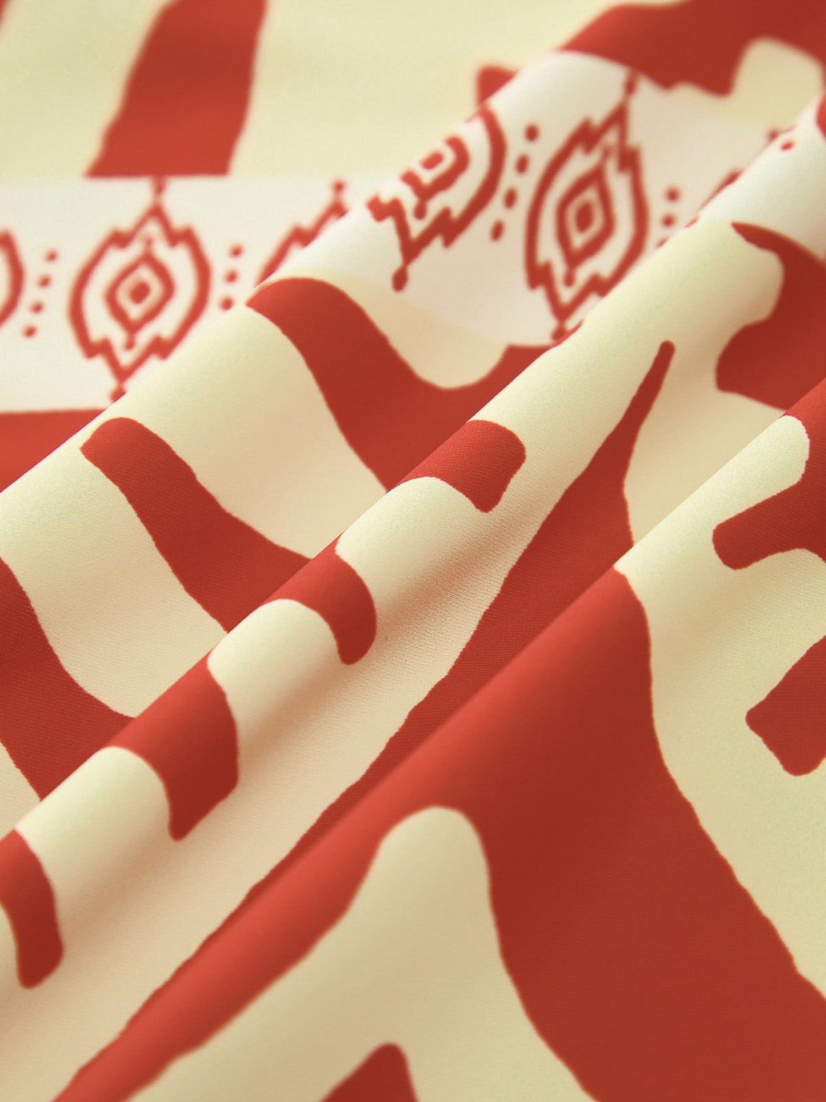 Lisa | Tropischer Print Badeanzug