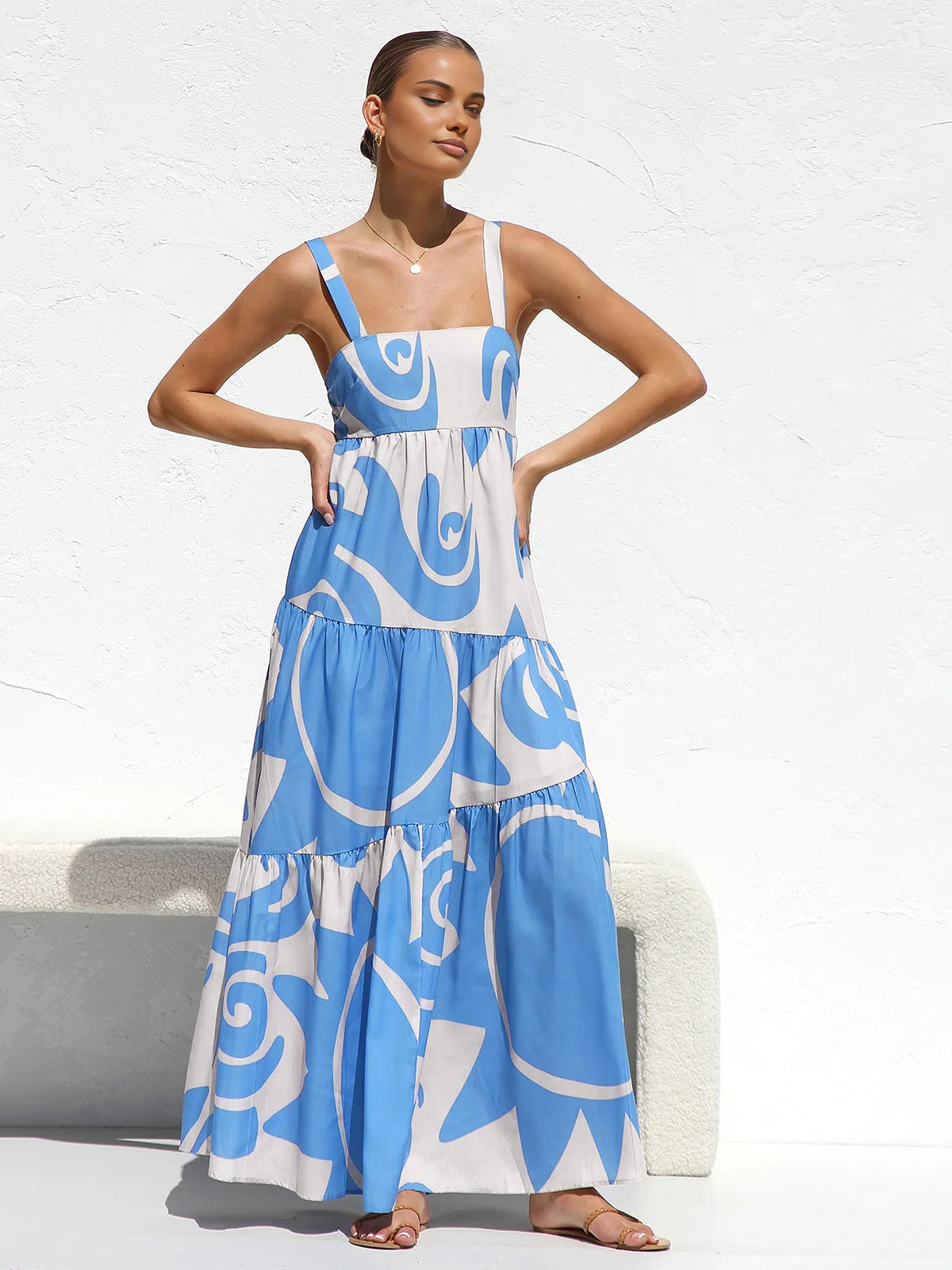 Mia | Bezauberndes Maxikleid